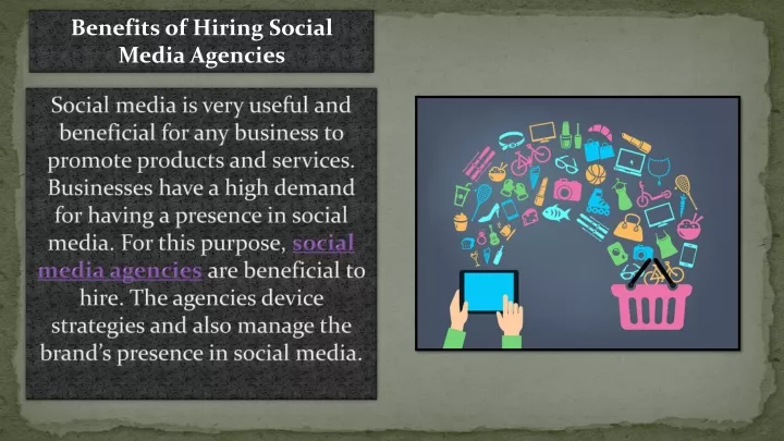benefits of hiring social media agencies