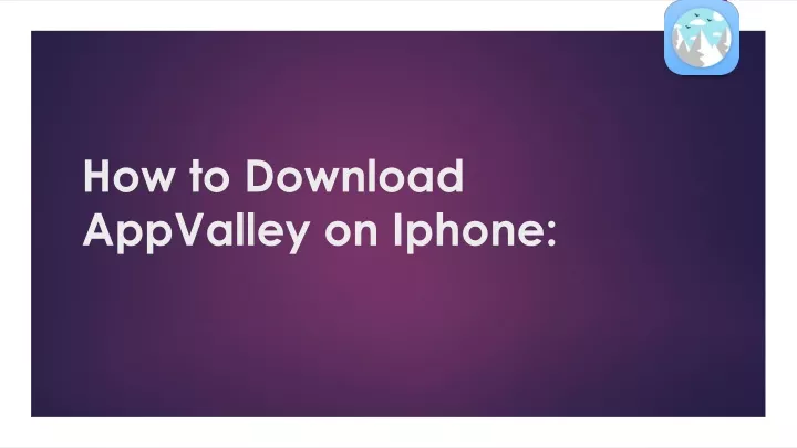 how to download appvalley on iphone