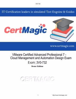 VMware Certified Advanced Professional 7 - Cloud Management and Automation Design 3V0-732 Exam Questions