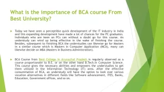 What Are The Scope Of BCA And How It Is Helpful For Career Growth?