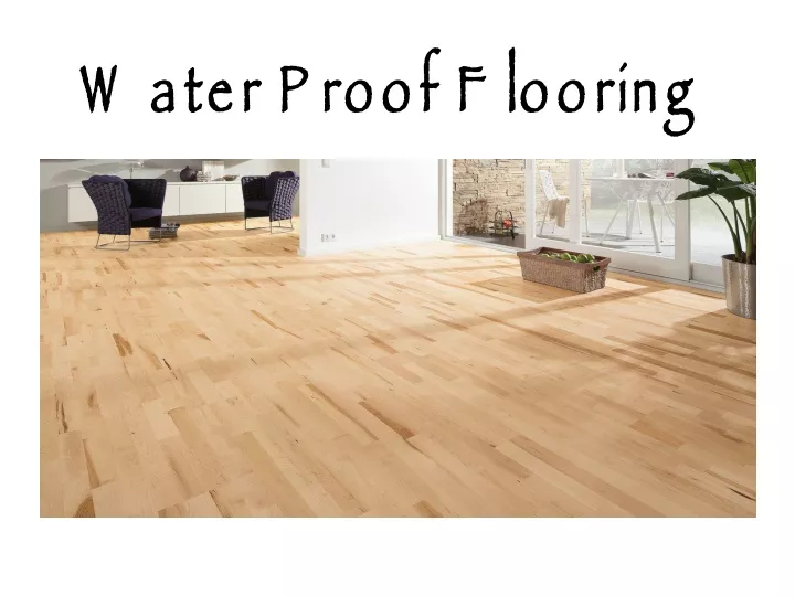 water proof flooring