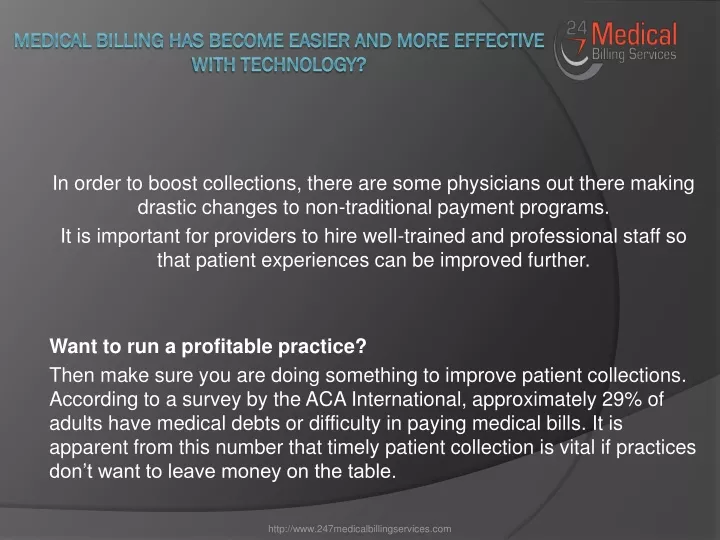 medical billing has become easier and more effective with technology