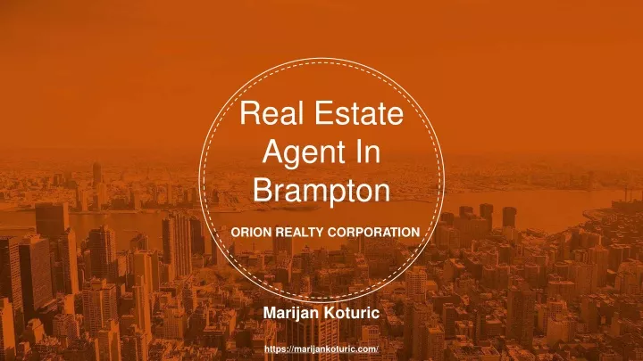 real estate agent in brampton