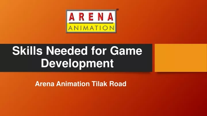skills needed for game development