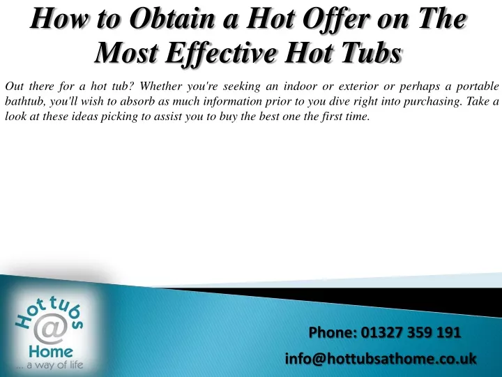 how to obtain a hot offer on the most effective