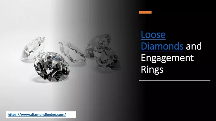 loose diamonds and engagement rings