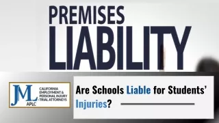 are schools liable for students injuries