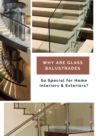 Visit the Website to Know the Importance of Glass Balustrades