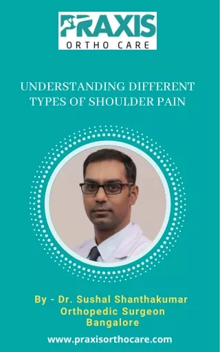 understanding different types of shoulder pain