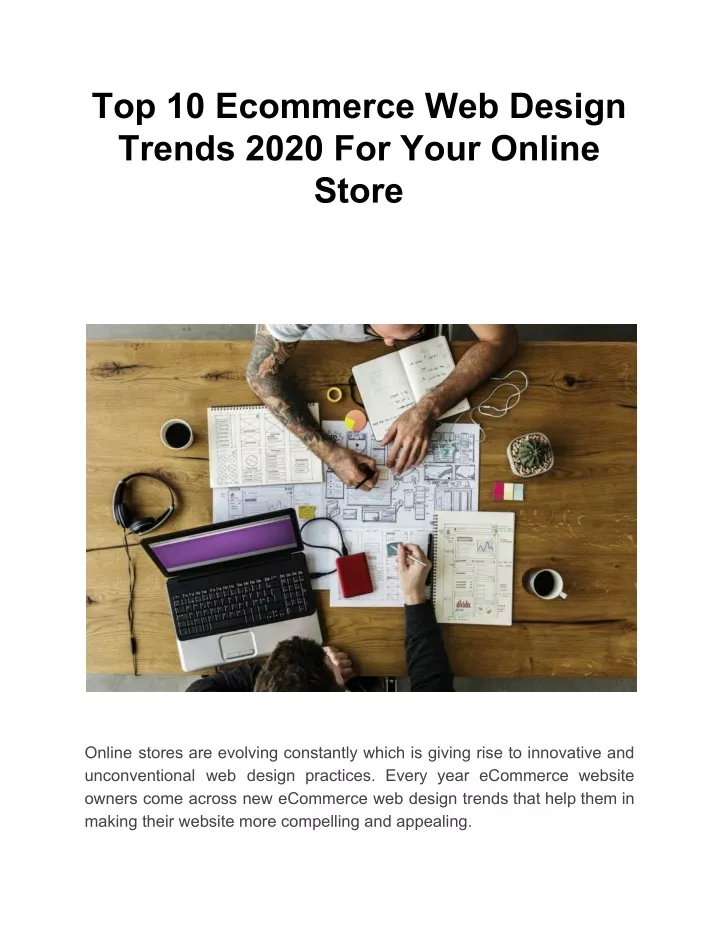 top 10 ecommerce web design trends 2020 for your