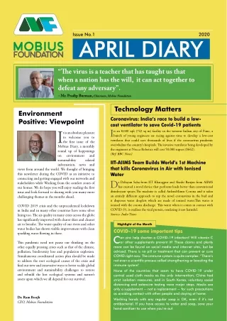 issue no 1