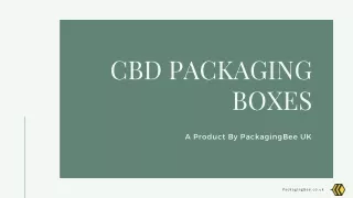 cbd packaging boxes