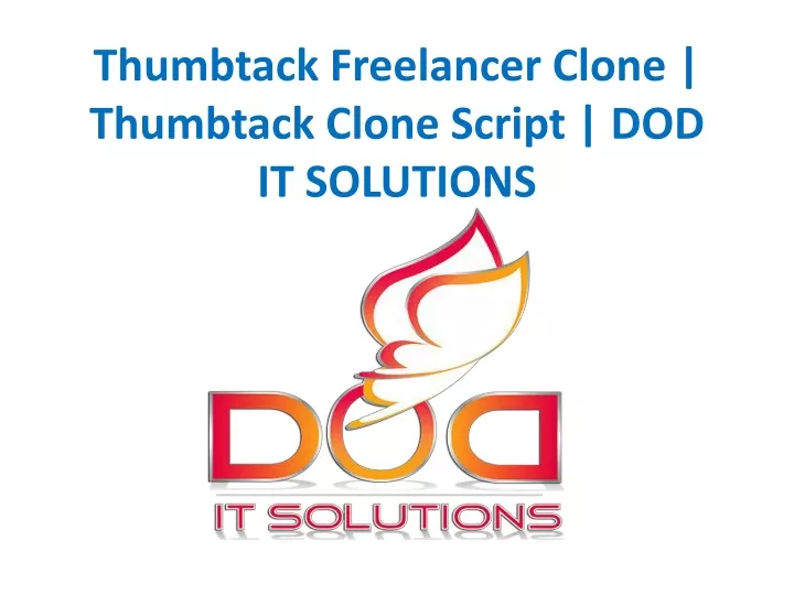 thumbtack freelancer clone thumbtack clone script dod it solutions