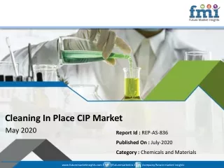 FMI Revises Cleaning In Place CIP market Forecast, as COVID-19 Pandemic Continues to Expand Quickly