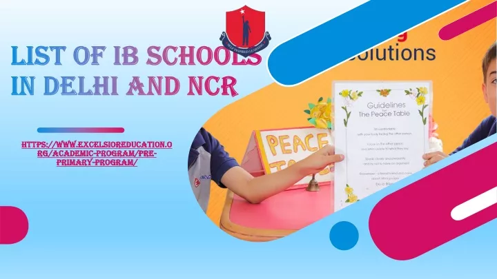 list of ib s chools in d elhi and ncr