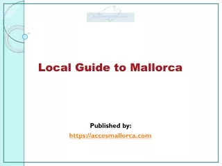 Local Guide to Mallorca