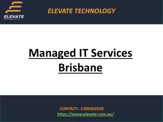 managed it services brisbane