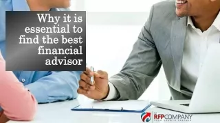 why it is essential to find the best