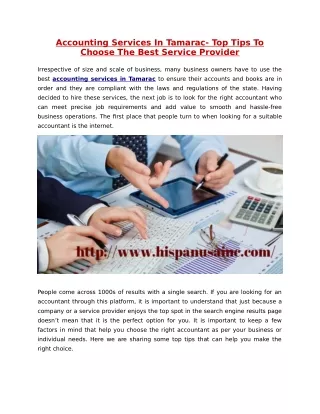 accounting services in tamarac top tips to choose