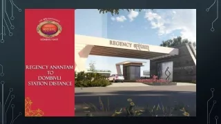 Regency Anantam to Dombivali Station | Regency Anantam to Dombivli Station Distance