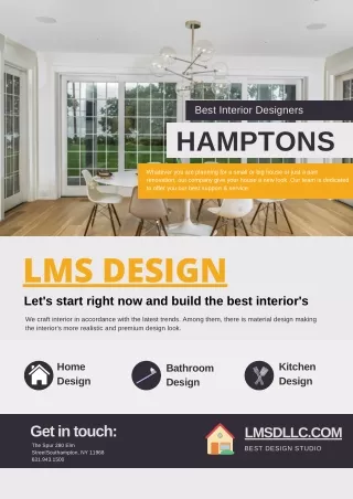 Best Interior Designers Hamptons | Best Interior Design - LMS Design