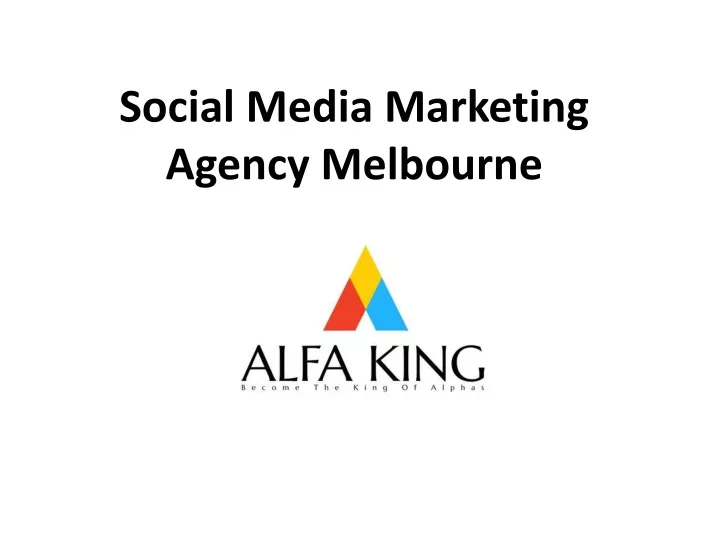 social media marketing agency melbourne