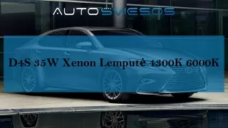 D4S 35W Xenon Lemputė 4300K 6000K