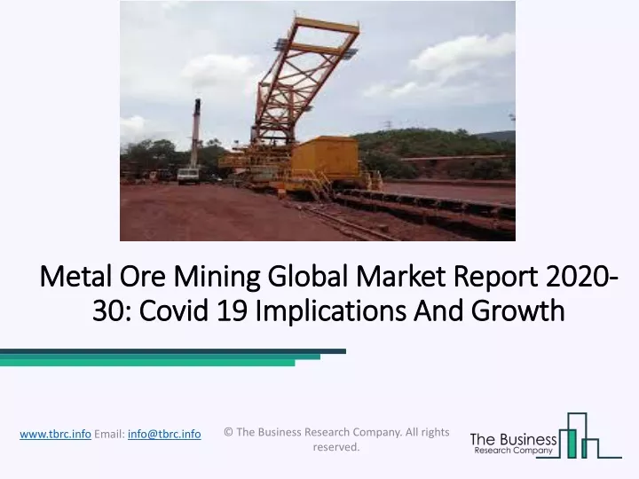 metal ore mining global market report 2020 metal