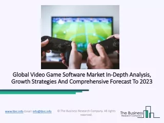 global video game software market global video