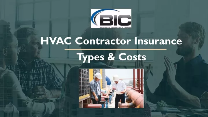 hvac contractor insurance types costs