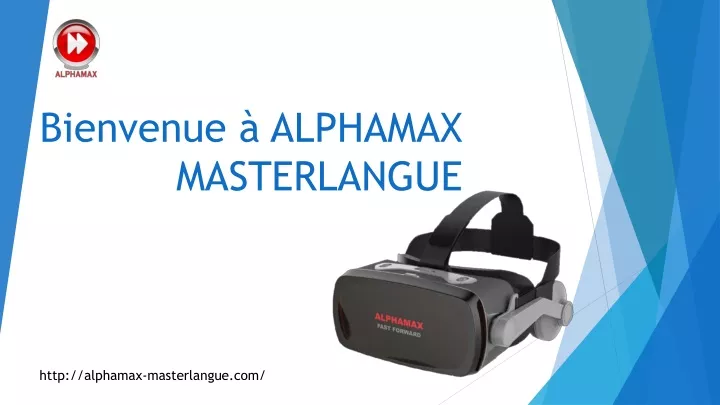 bienvenue alphamax masterlangue