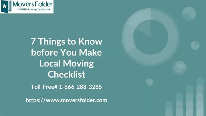 7 things to know before you make local moving checklist