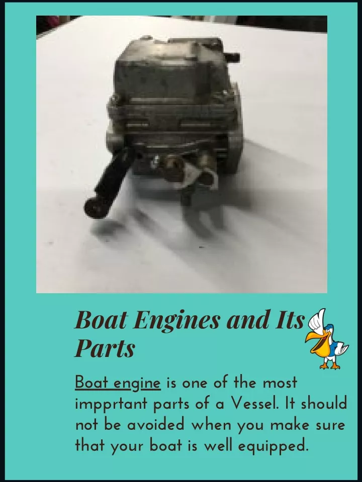 boat engines and its parts