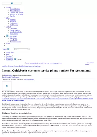 account