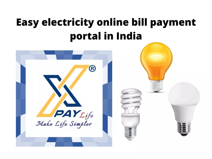 easy electricity online bill payment portal