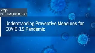 Understanding Preventive Measures for COVID-19 Pandemic