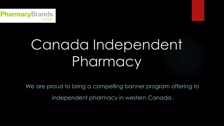 canada independent pharmacy