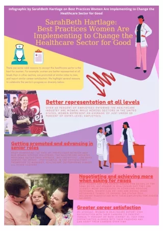 Info-graphic By SarahBeth Hartlage On Best Practices Women Are Implementing To Change The Healthcare Sector For Good