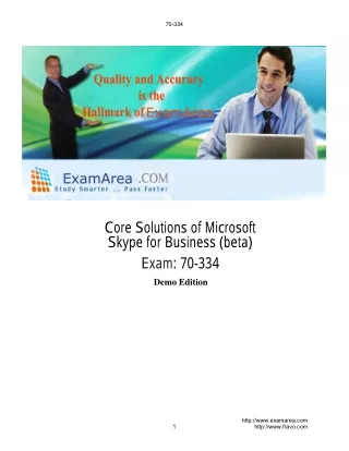Microsoft 70-334 Exam Dumps Questions Answers