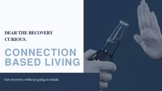 Rehab Centres Melbourne - Connection Based Living