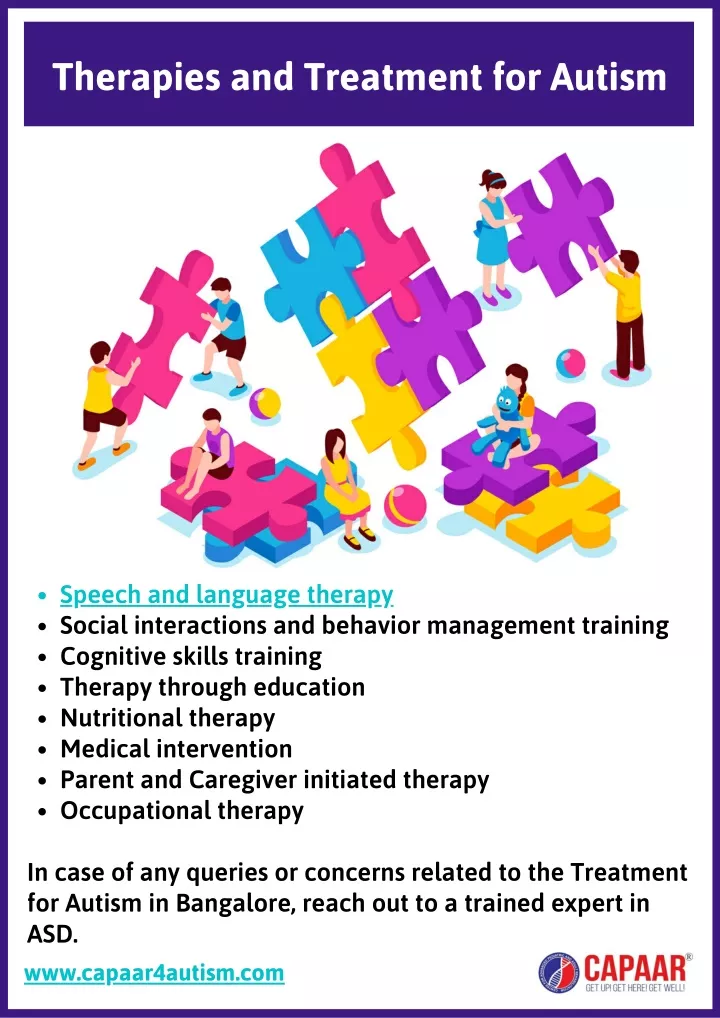 therapies and treatment for autism