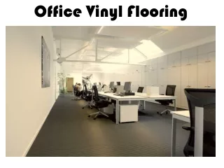 office vinyl flooring