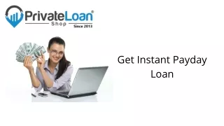 Same Day Payday Loans - Private Loan Shop