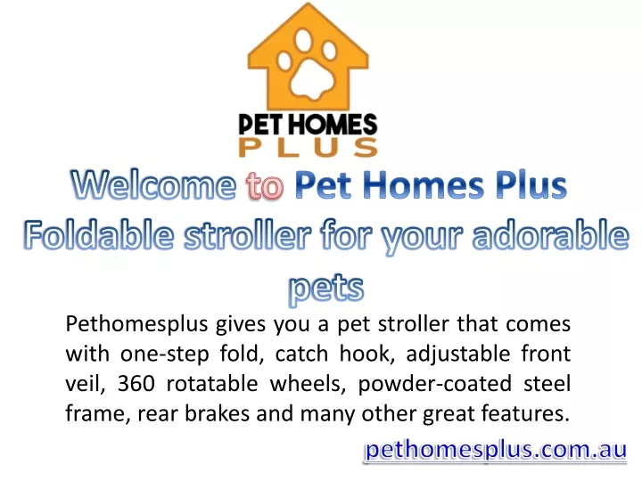 welcome to pet homes plus