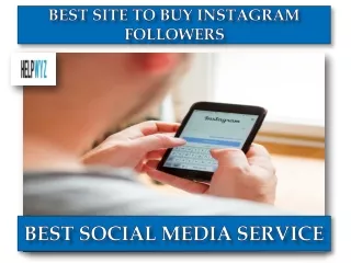 Best Place To Buy Instagram Followers