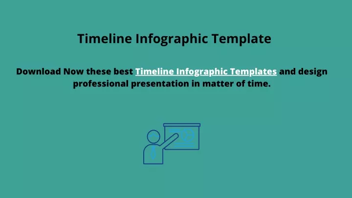 timeline infographic template