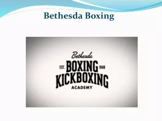 bethesda boxing