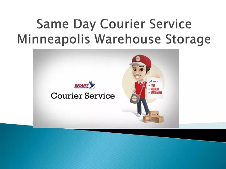 same day courier service minneapolis warehouse storage