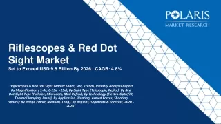 Riflescopes & Red Dot Sight Market Share, Size, Trends, Industry Analysis