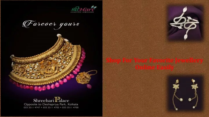 shop for your favorite jewellery online easily
